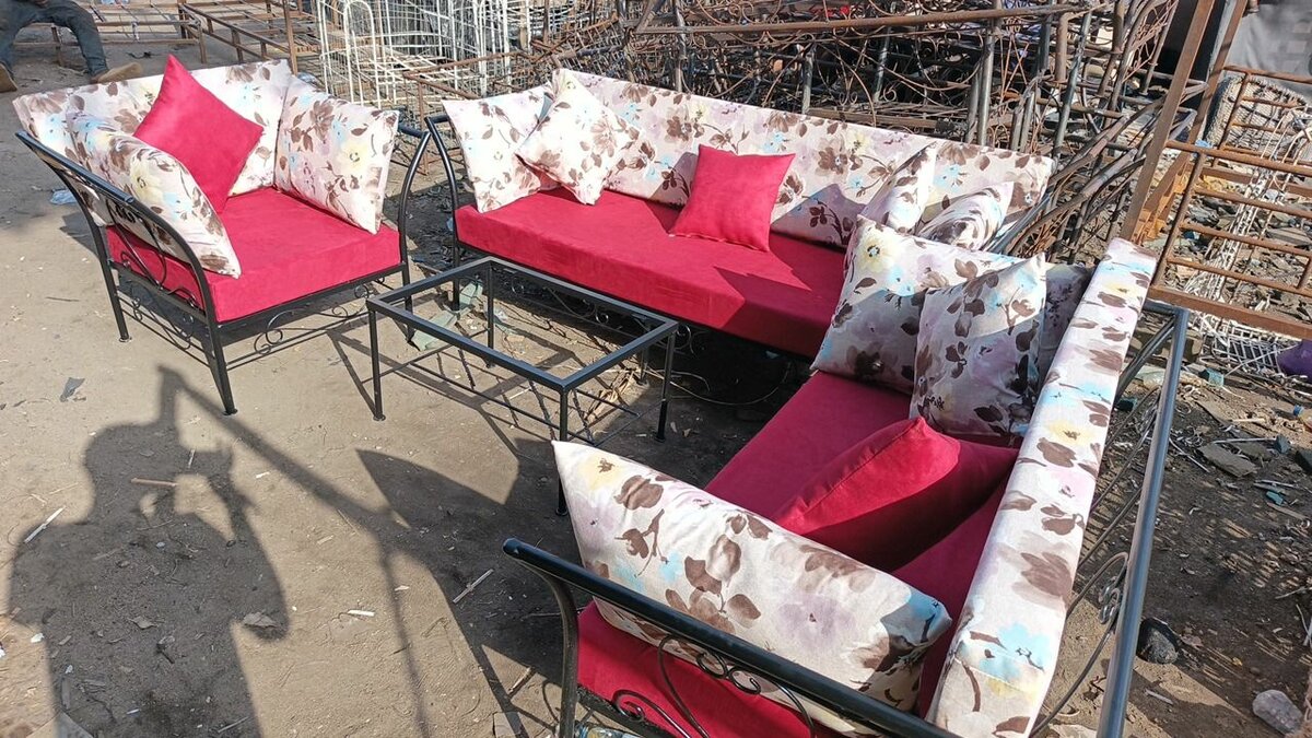 Fauteuil métallique