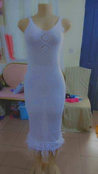 Robe Fourreau Élégante Femme