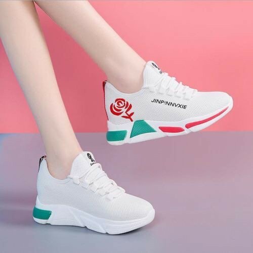 Fashion Soft Sole Low Top Sneakers - White