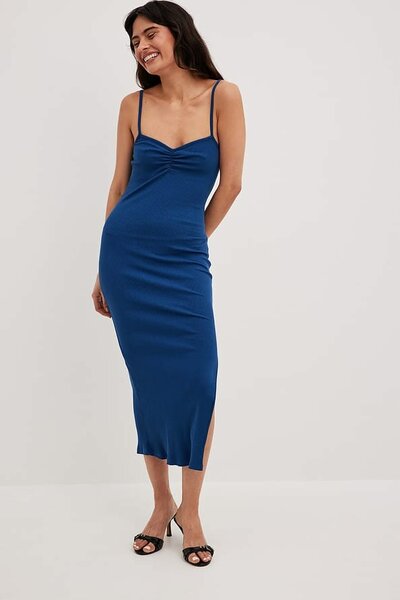 Blue Midi Dress