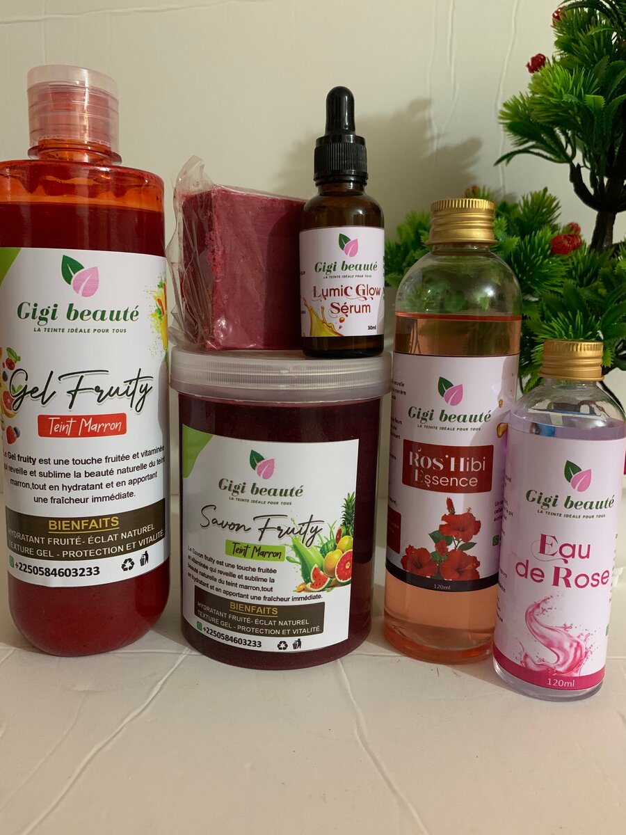 Coffret teint marron