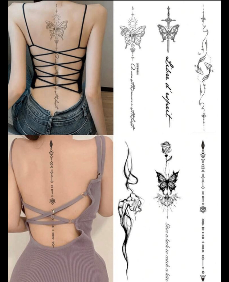 Tatouages Temporaires Papillon