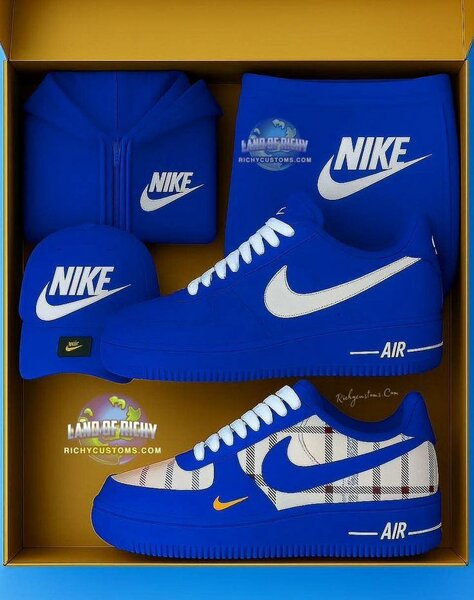 Chaussures de sport Nike bleues