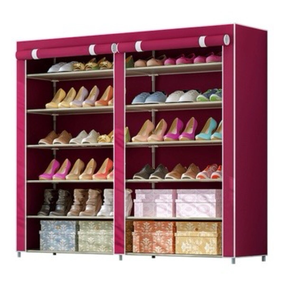 Double shoe rack