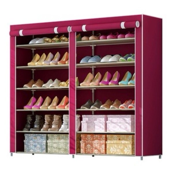 Double shoe rack