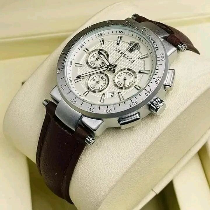 Montre Versace cuir luxe