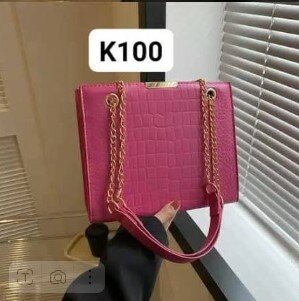 Fashionable and high-quality women's handbag pink