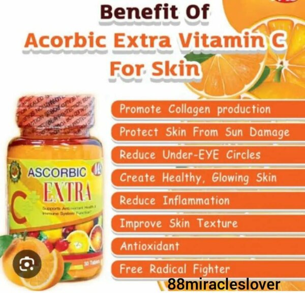 Ascorbic vitamin c extra