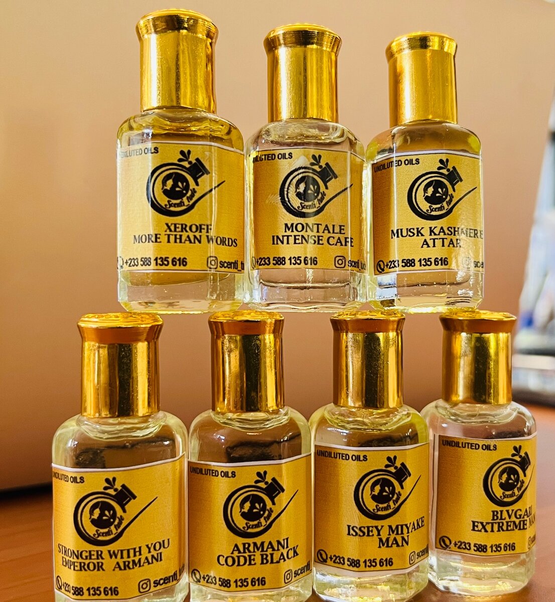 Perfume oils and Asad perfume