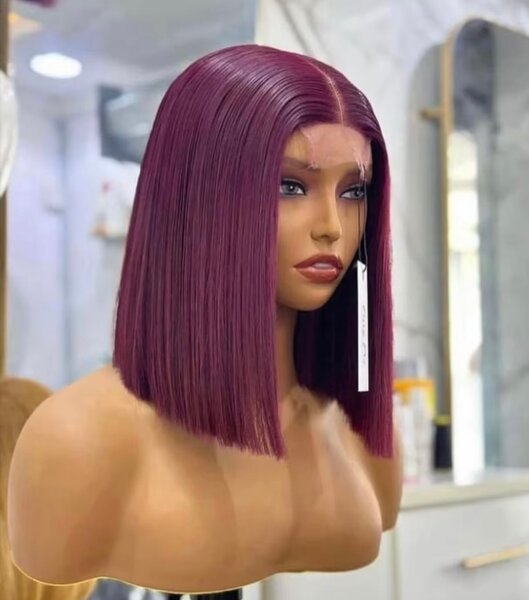 Perruque Carré Couleurs Variées