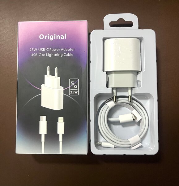Adaptateur 25W USB-C Lightning