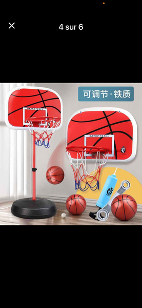 Panier de basket réglable