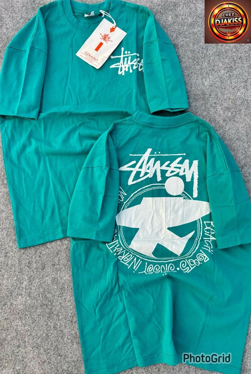 T-shirt oversize unisexe Stussy