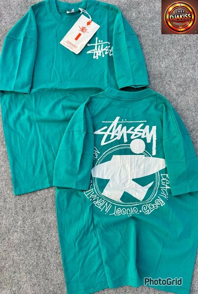 T-shirt oversize unisexe Stussy