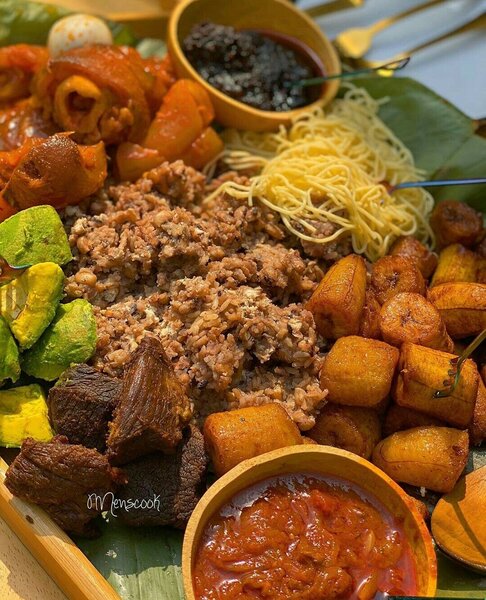 Plat Africain Gourmand Exotique