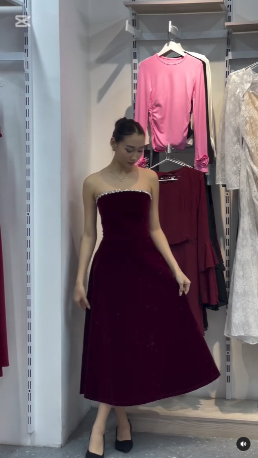 бархатное платье