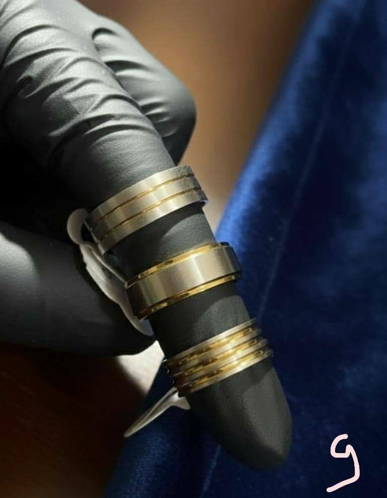 Anneaux acier inoxydable