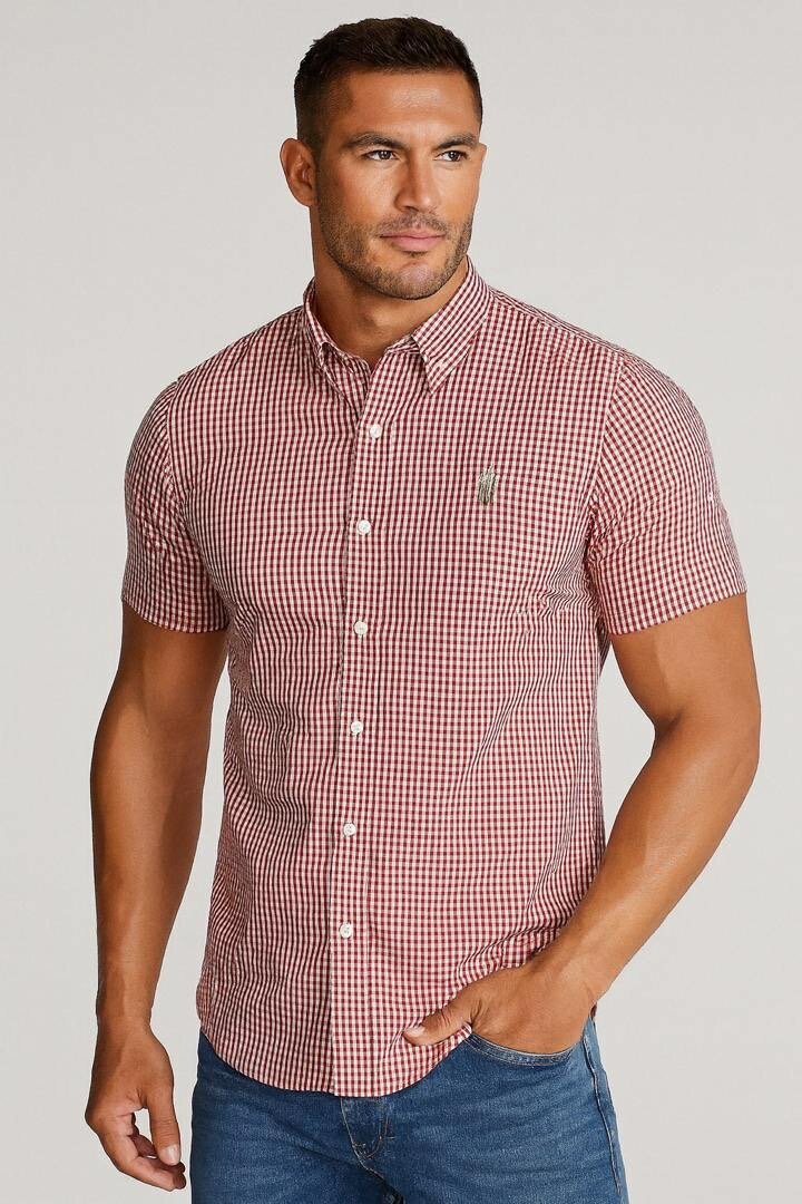 Chemise à carreaux homme élégante