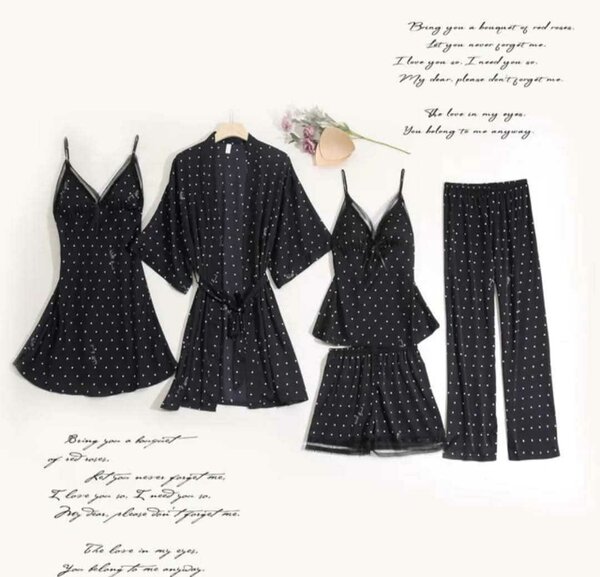 Ensemble de Nuit Femme 5 pièce