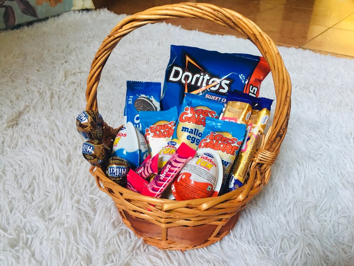 Easter gift basket