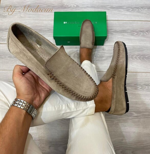 Mocassins en daim élégants