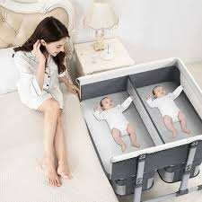 Lit berceau bébé jumeaux