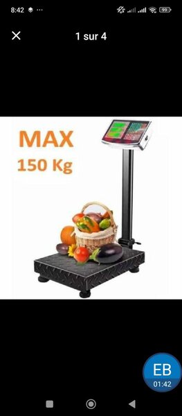 Balance électronique 150Kg