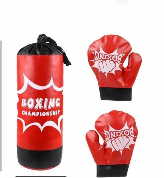 Ensemble gants de boxe et punching-ball pour enfants