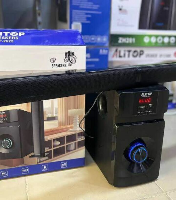 Enceinte PC ALiTOP 2.1 Bluetooth