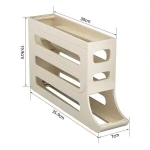 Range-œufs de réfrigérateur empilable