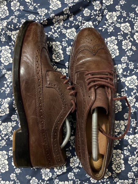 Chaussures richelieu en cuir