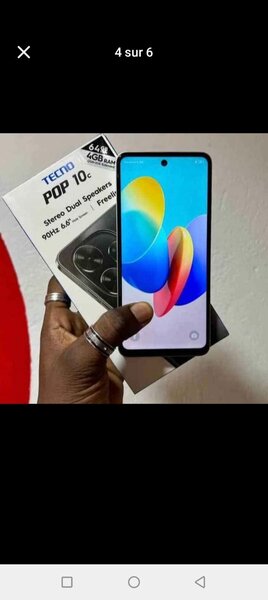 Tecno Pop 10C Téléphone 64GB