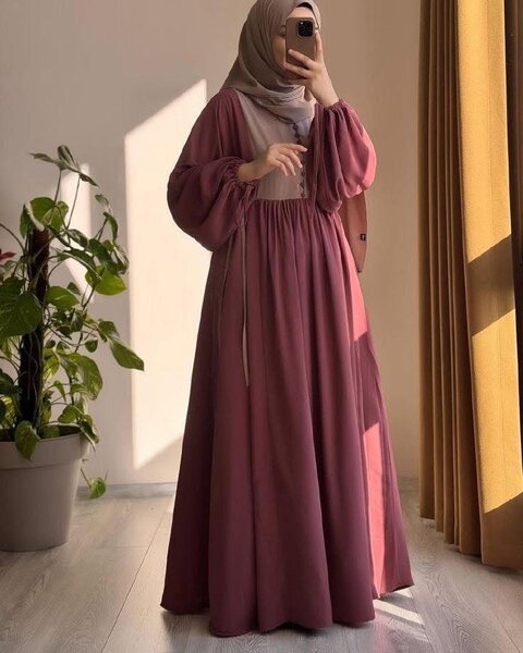Abaya foulard