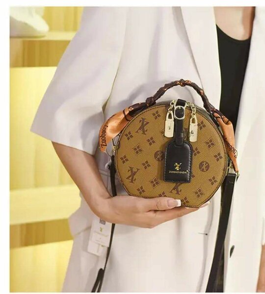 Sac à main rond élégant femme