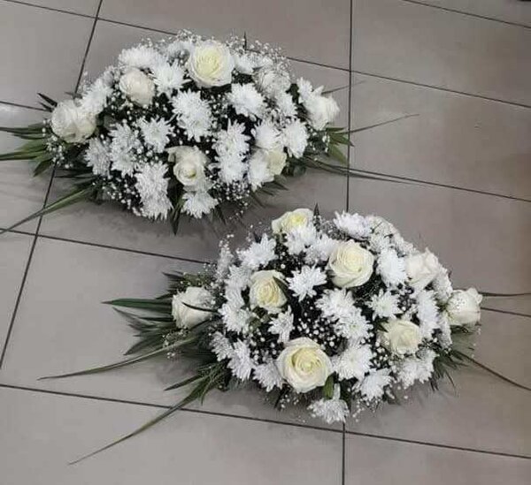 Arrangement floral funéraire