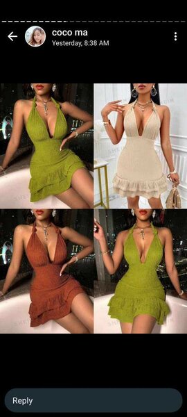 Robe courte