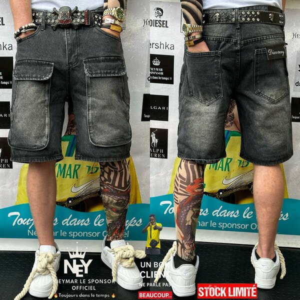 Shorts en denim pour homme
