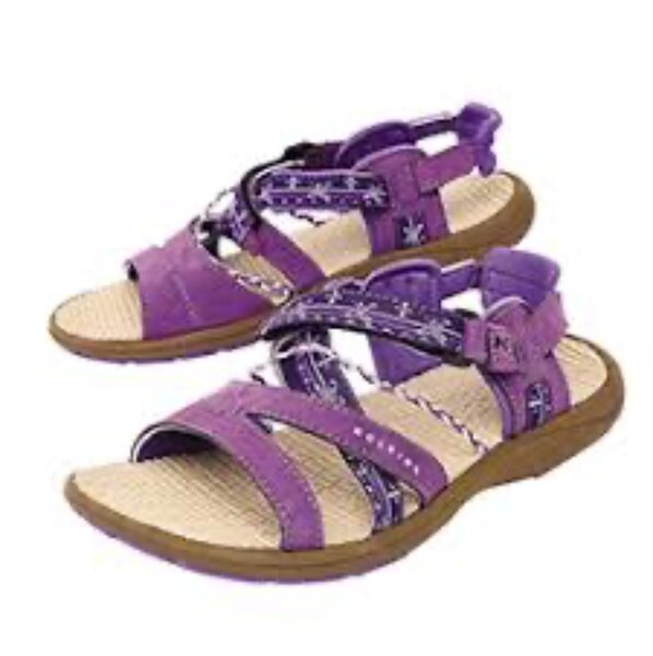 Sandales de randonnée violettes