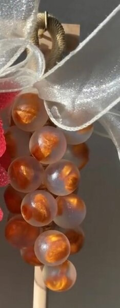 Décoration grappes de raisins