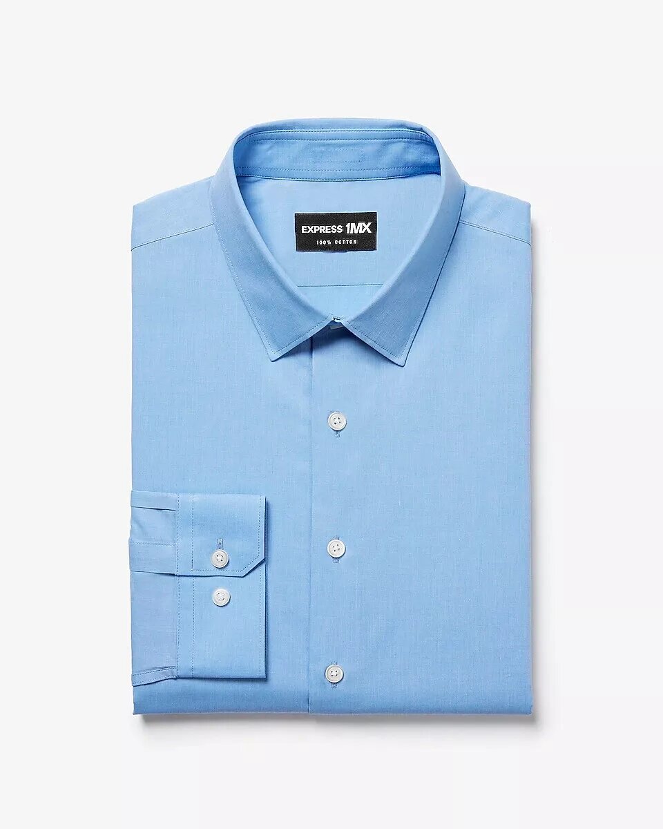 Express Mens Long Sleeve Shirt(Available in Pink )