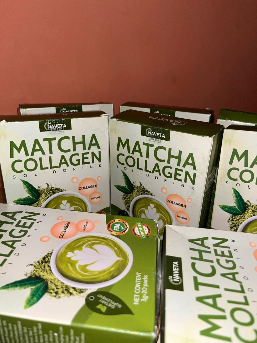 Boisson Solide Collagène Matcha