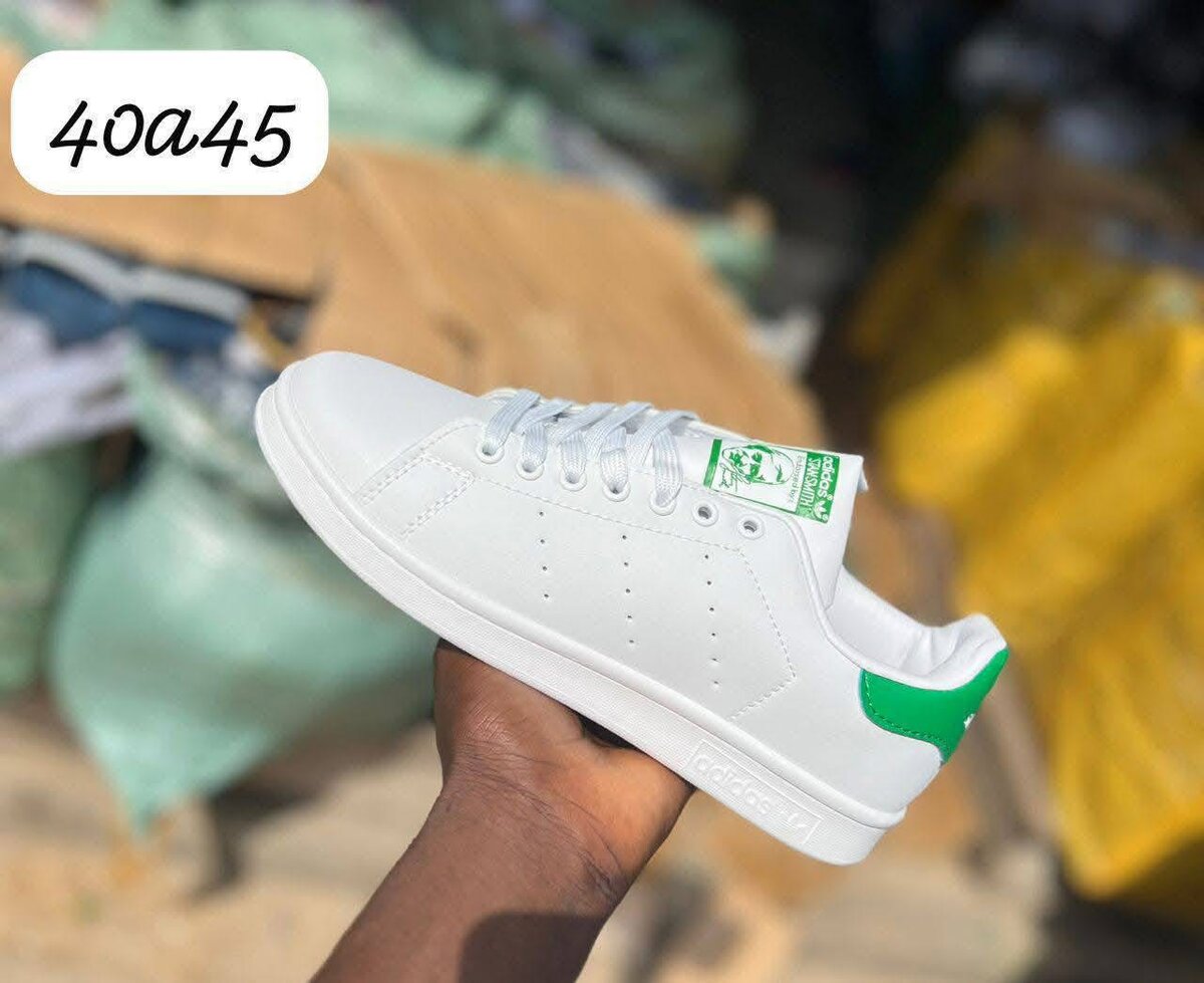 Baskets blanches unisexes