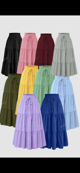 Jupe longue bohème femme