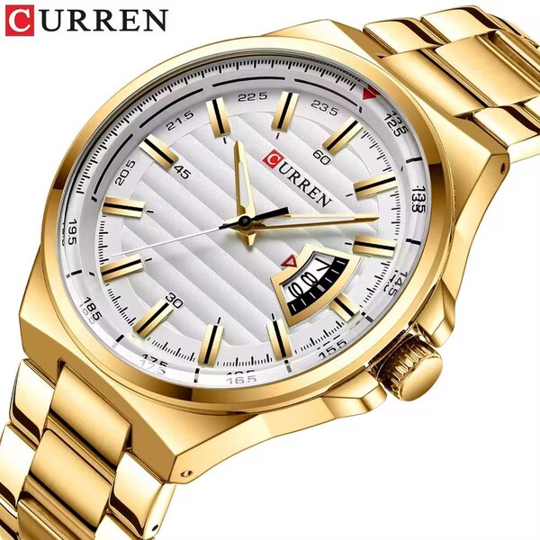 Montre Homme Élégante Or CURRÉN