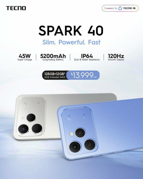 Tecno Spark 40 Smartphone