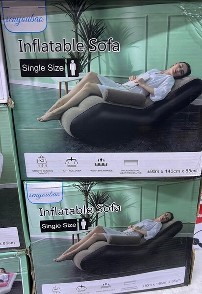 Sofa gonflable confortable