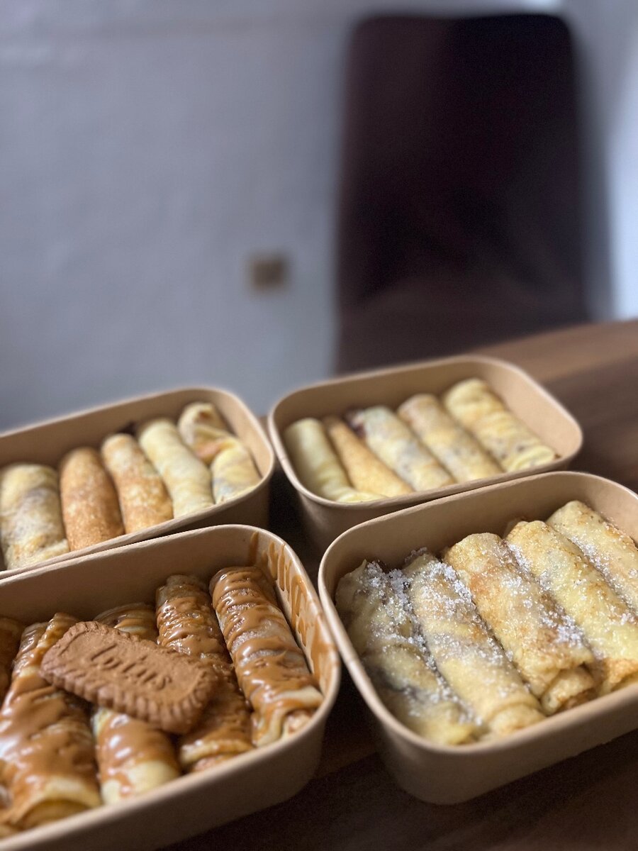 Crêpes Speculos et chocolat