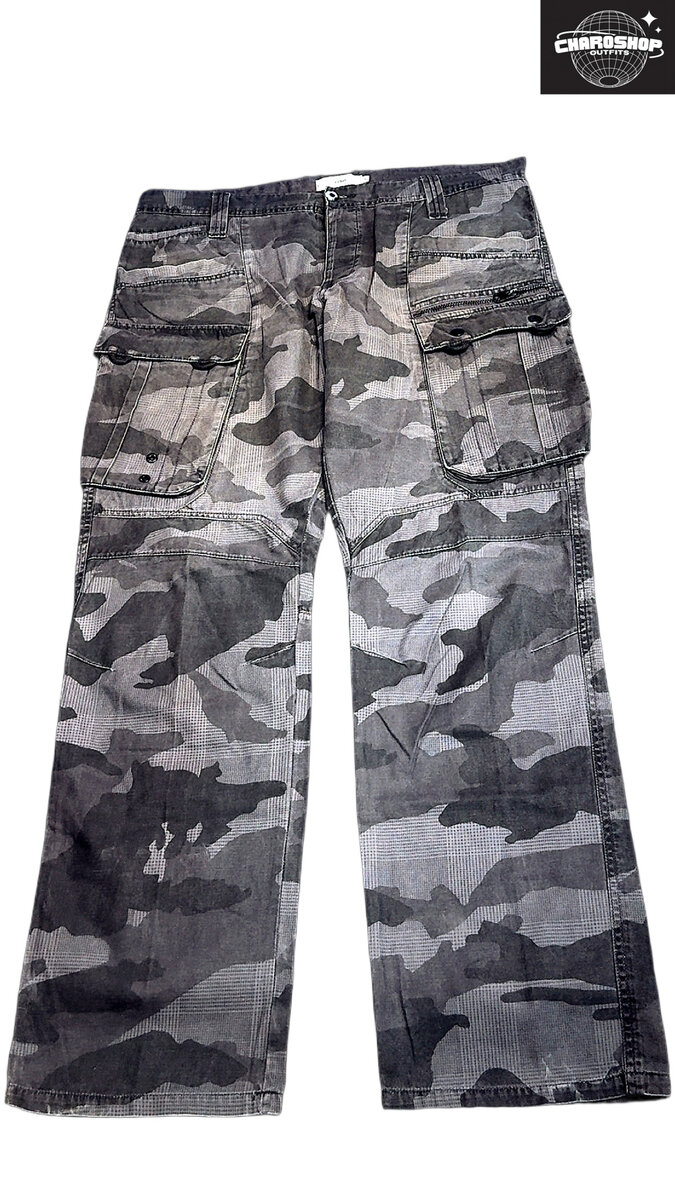 Pantalon cargo camouflage