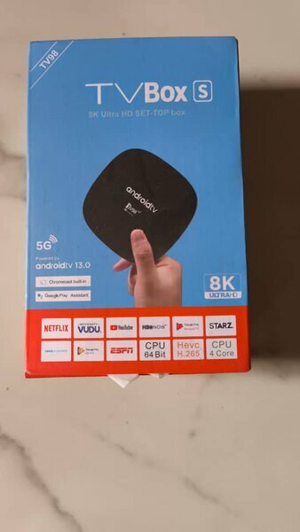 TV Box Android 13 Ultra HD 8K (neuf)