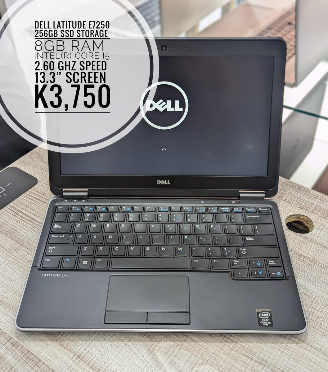 dell latitude e7250 256gb 8gb